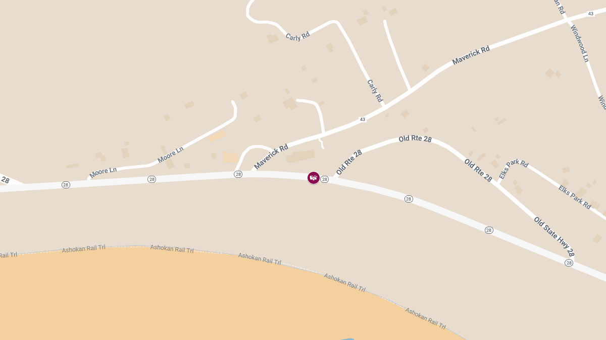 Injury Accident on Route 28