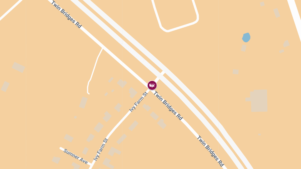 Injury Accident on Scottsville Rd at Ivy Farm St