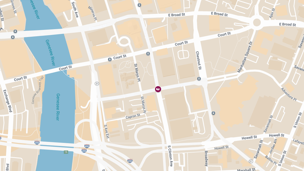 Injury Accident on Woodbury Blvd at S Clinton Ave