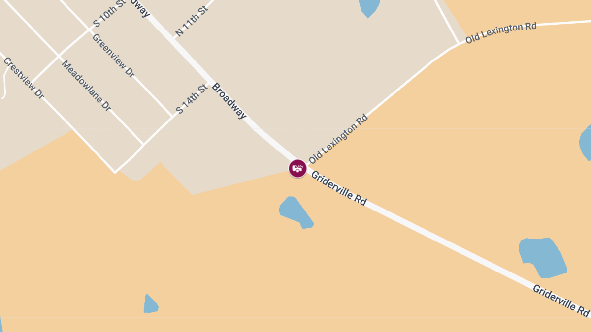 Injury Accident with Rollover in 2400 Block of Griderville Rd