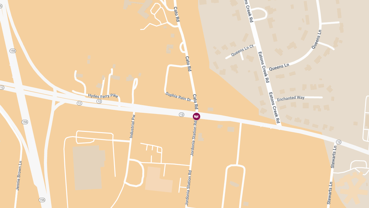 Injury Collision at Ashland City Hwy & Jordonia Station Rd