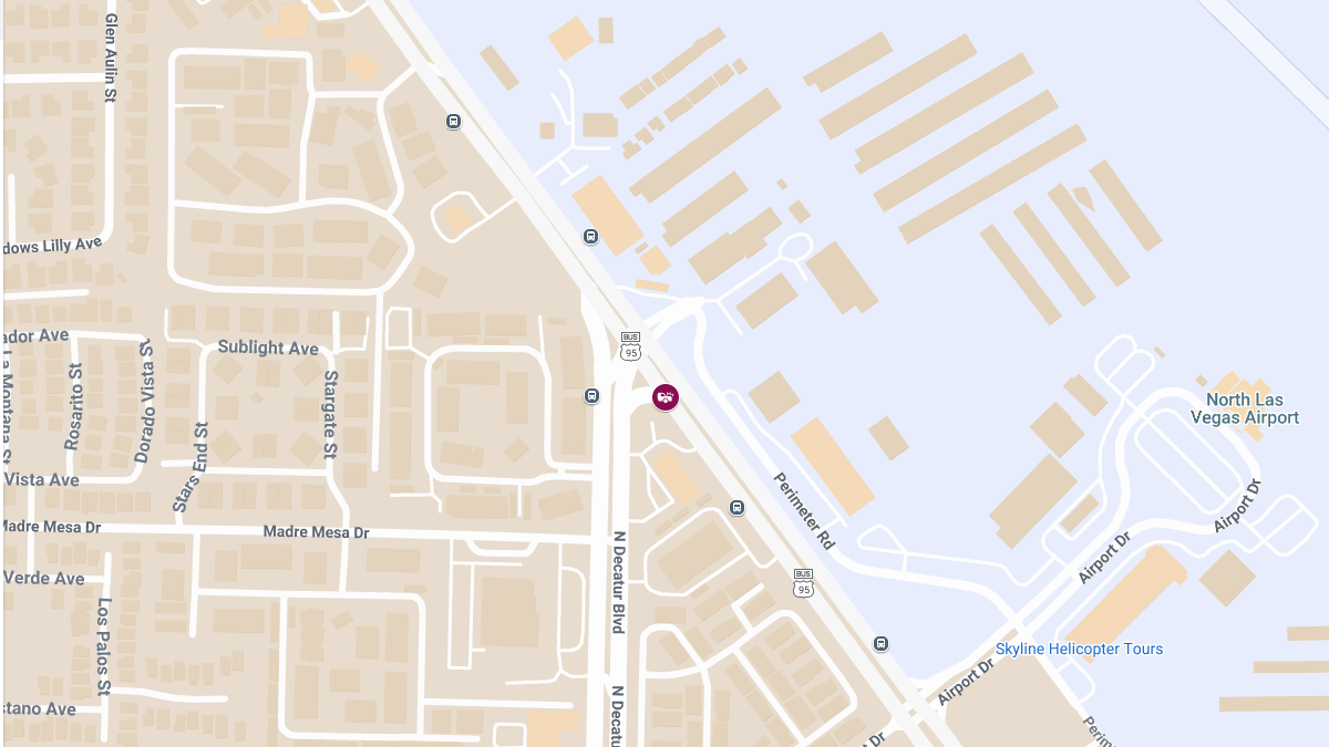 Injury Collision at N Decatur Blvd & N Rancho Dr