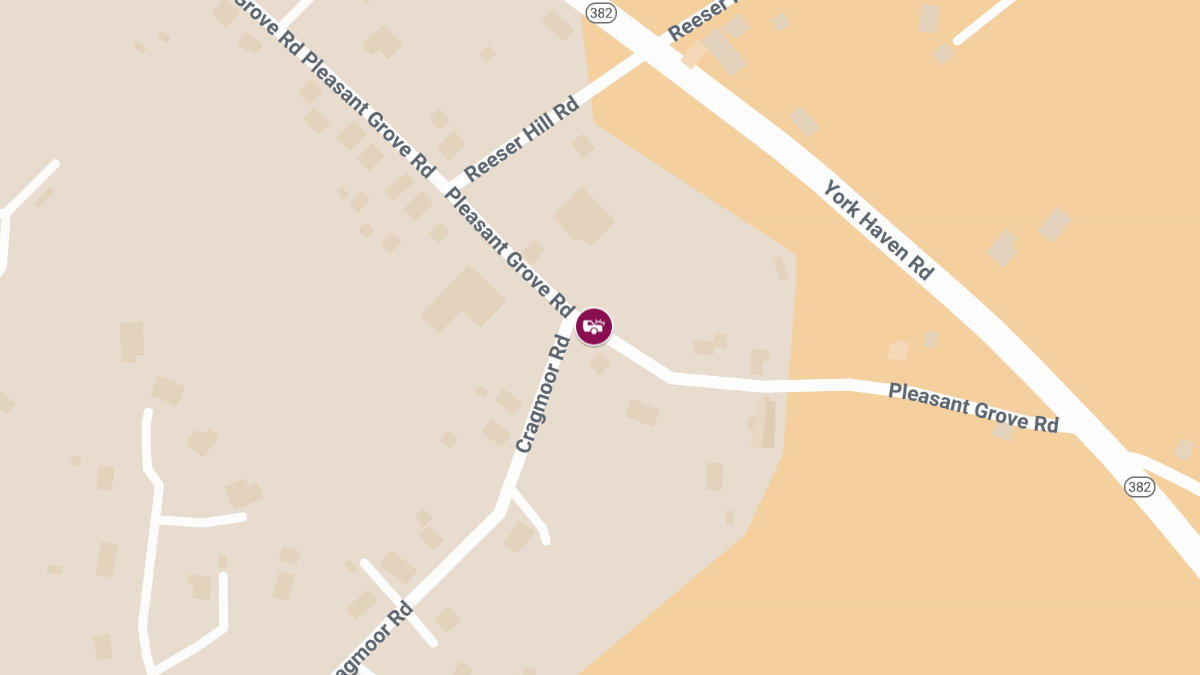 Injury Collision at Pleasant Grove Rd & Cragmoor Rd