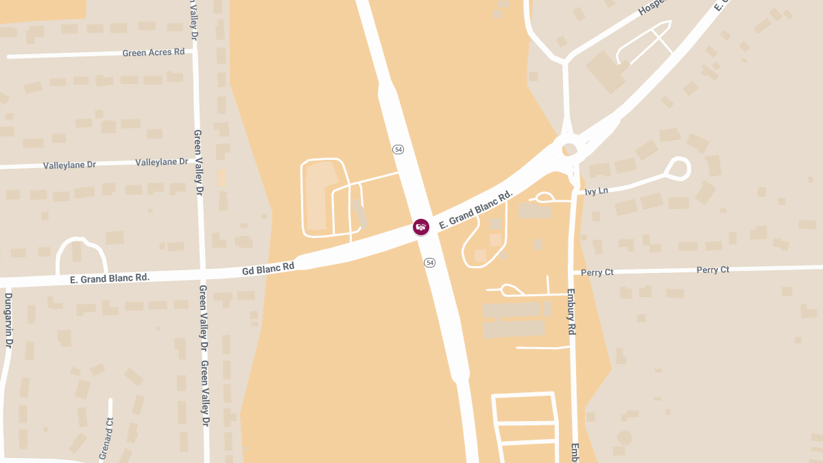 Injury Collision at S Dort Hwy & E Grand Blanc Rd