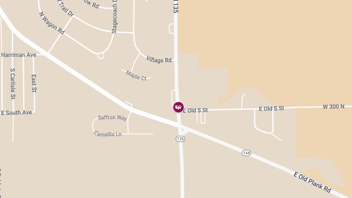 Injury Collision on 300 E State Rd 135