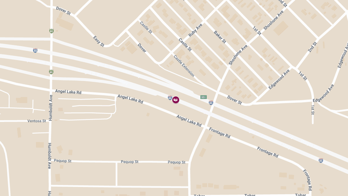 Injury Collision on I-80 WB at Mile Marker 354