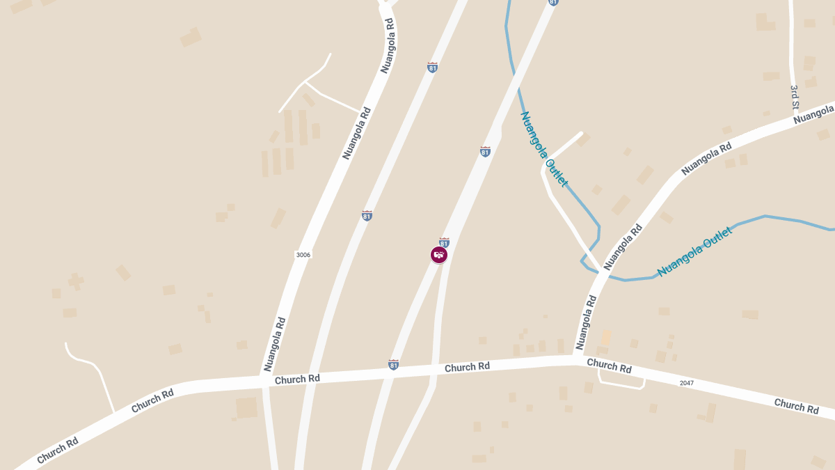 Injury Collision on I-81 SB Near MM 130