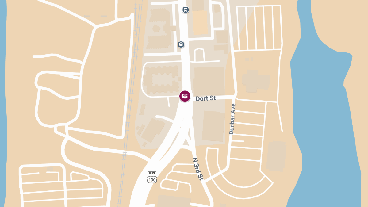 Injury Collision on N 3rd St at Dort St