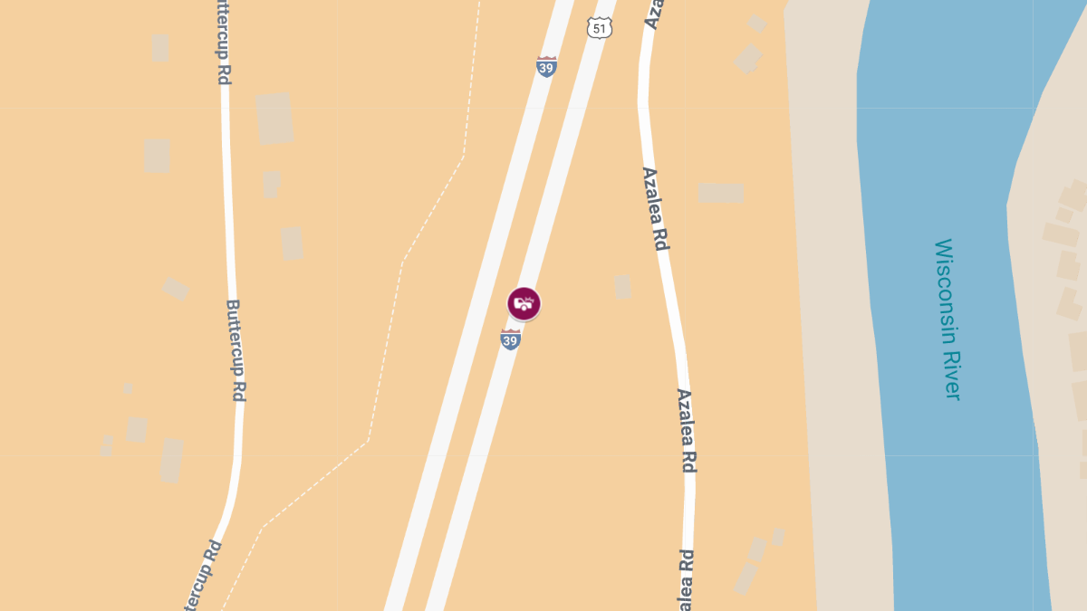 Injury Crash Blocks Shoulder on I-39/90/94 North