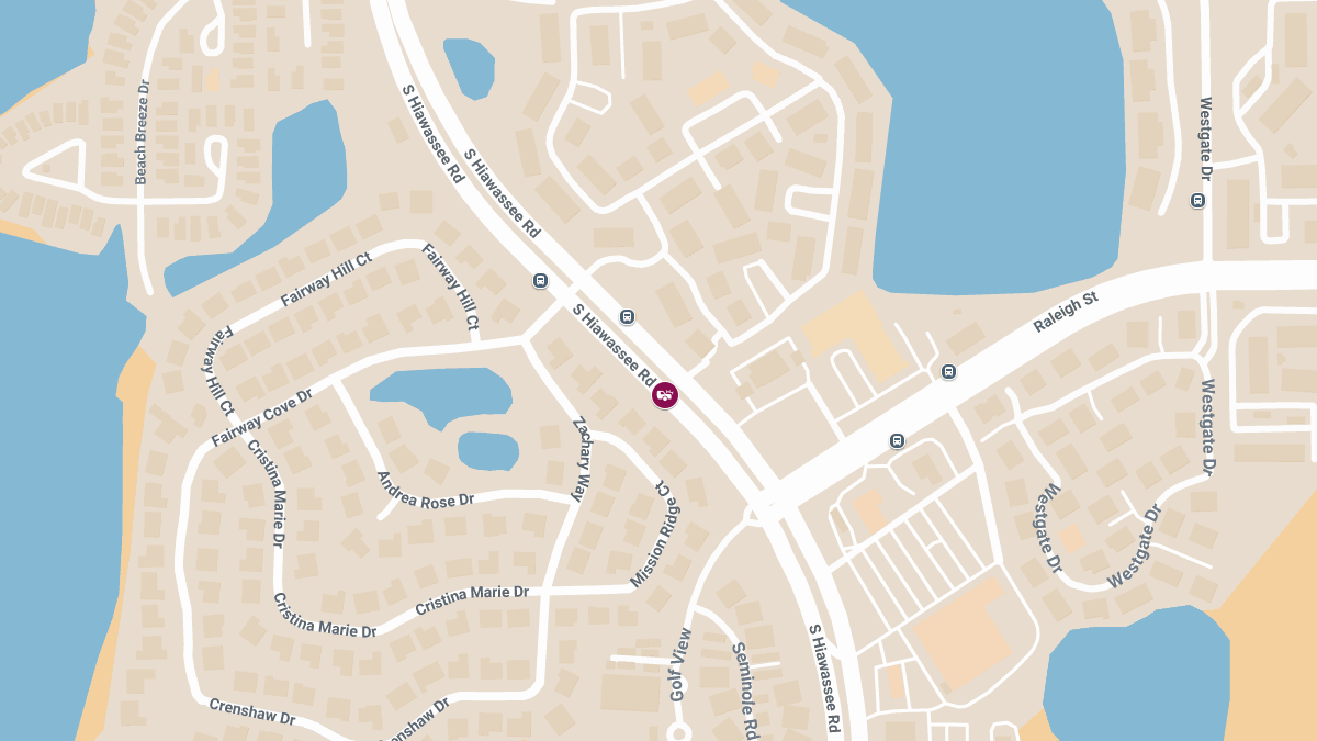 Injury Crash Causes Roadblock on Hiawassee Rd S