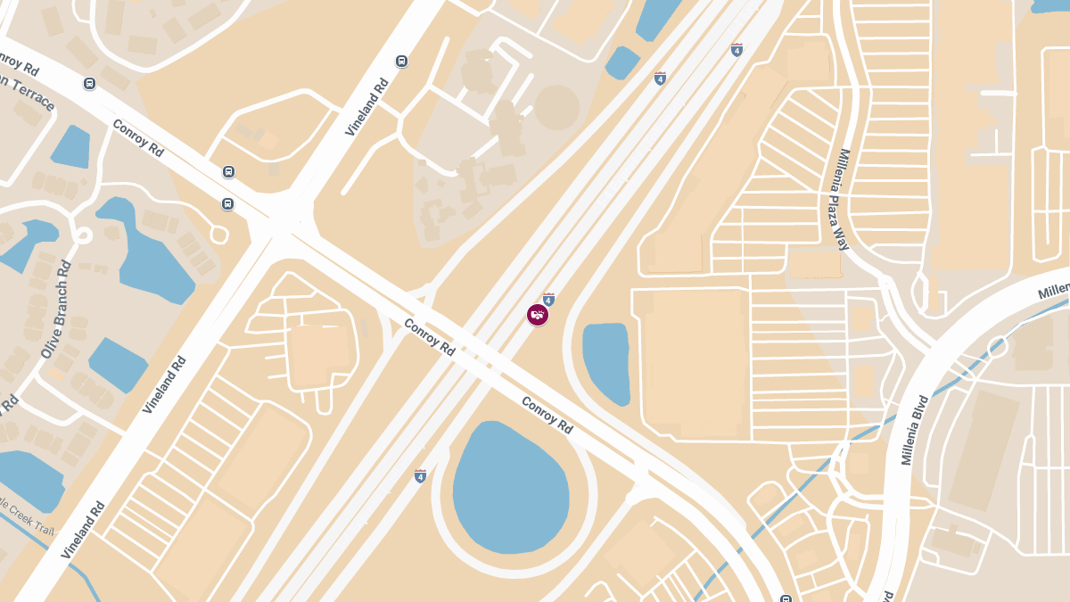 Injury Crash Causes Roadblock on I-4 EB at MM 71