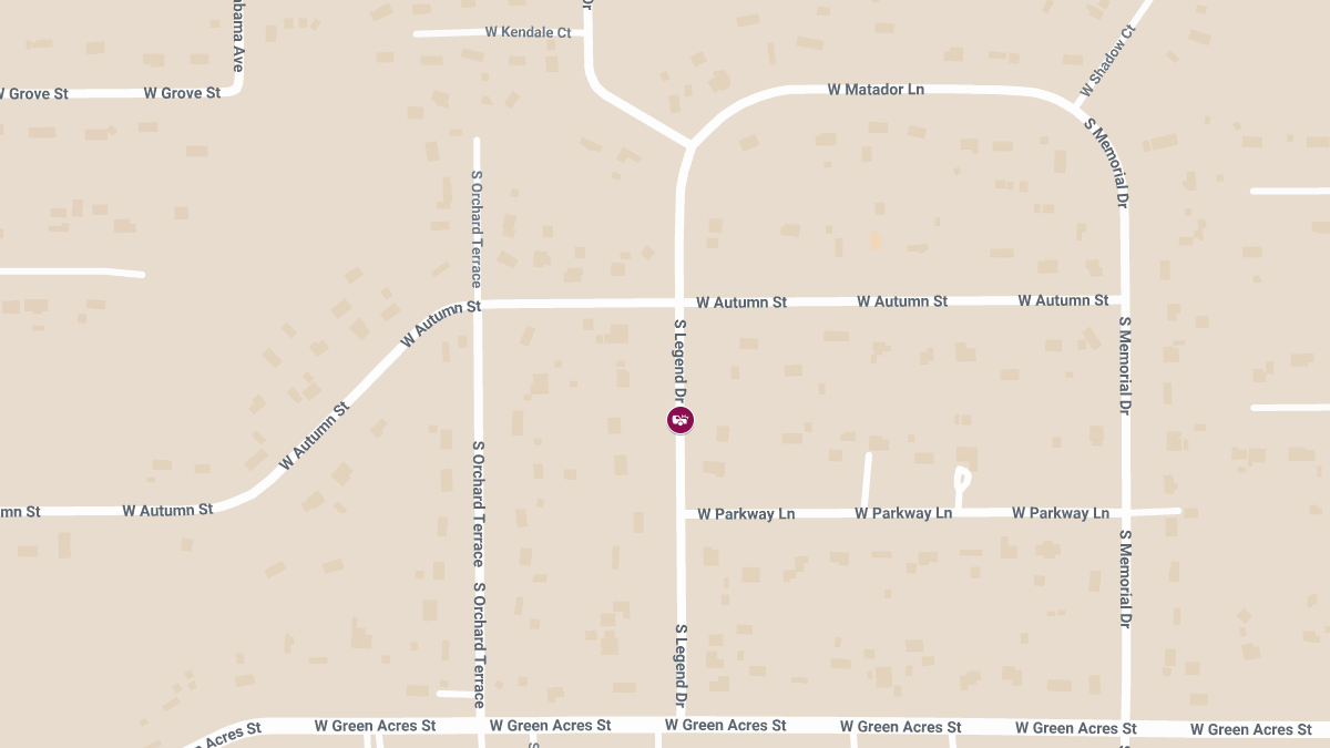 Injury Crash Causes Roadblock on S Legend Dr