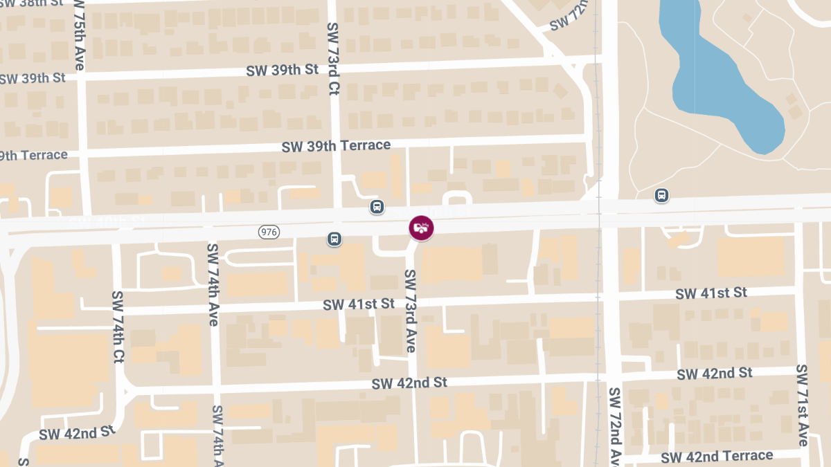 Injury Crash Causes Roadblock on SW 40th St at SW 73rd Ave