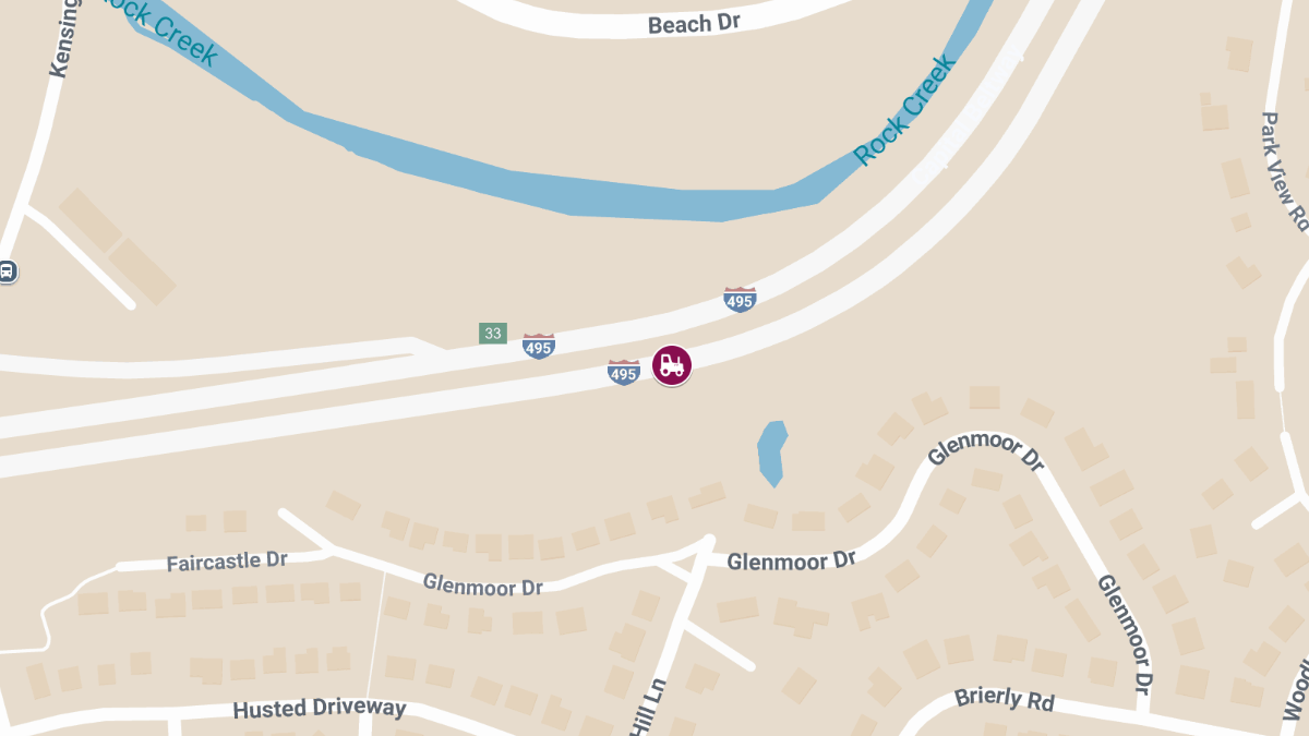 Injury Crash Involving Tractor-Trailer on I-495 South at MM 56.4