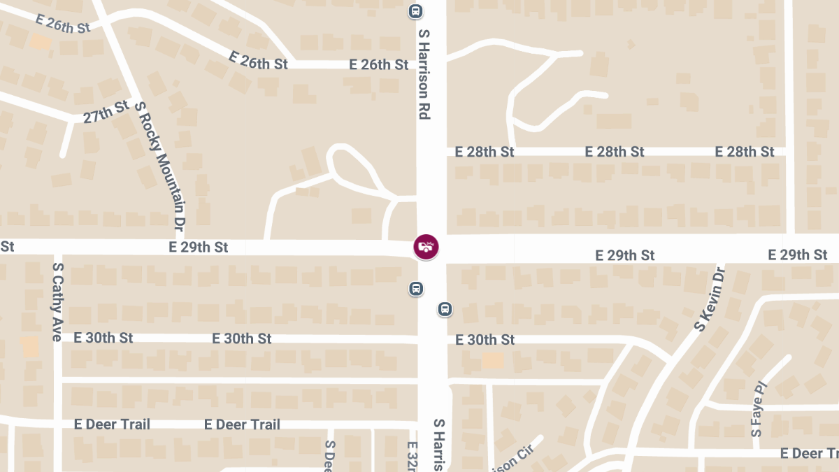 Injury Crash Reported at 29th St & Harrison Rd