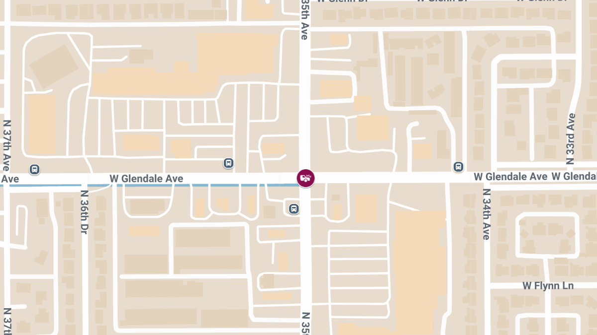 Injury Crash Reported at 35th Ave & Glendale Ave