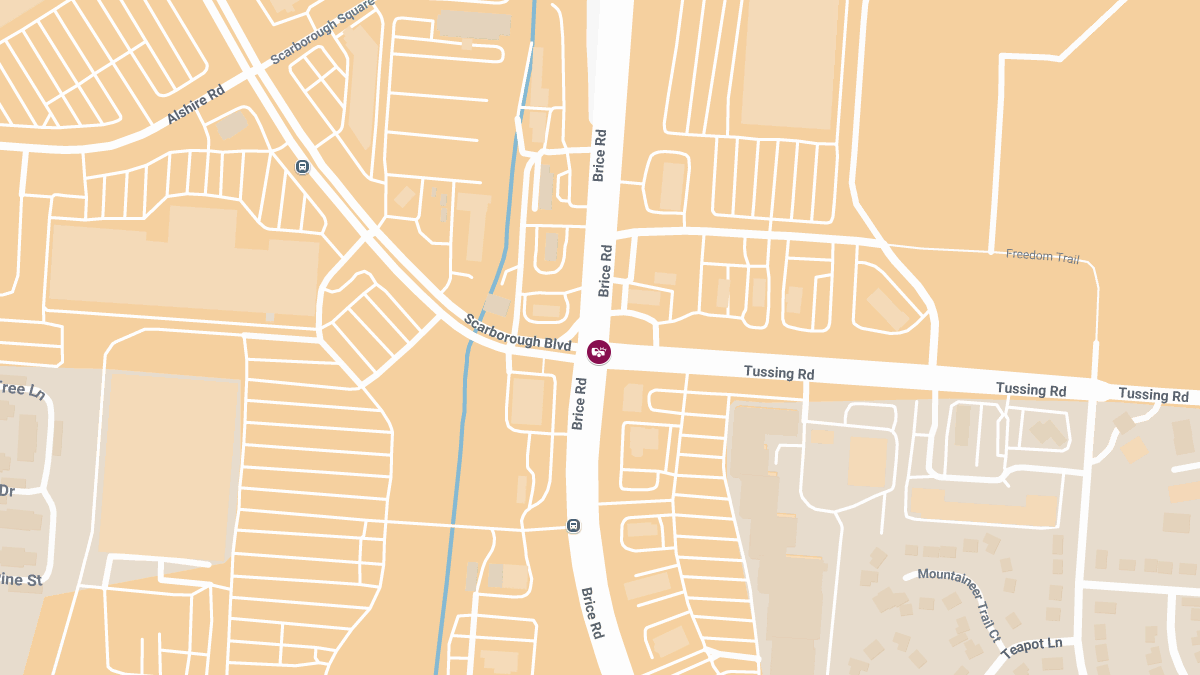 Injury Crash Reported at Brice Rd & Tussing Rd