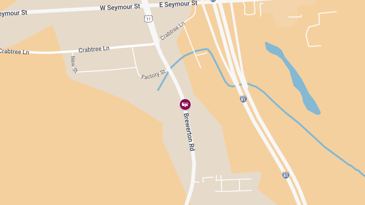 Injury Crash Reported at Colonial Laundromat on Brewerton Rd