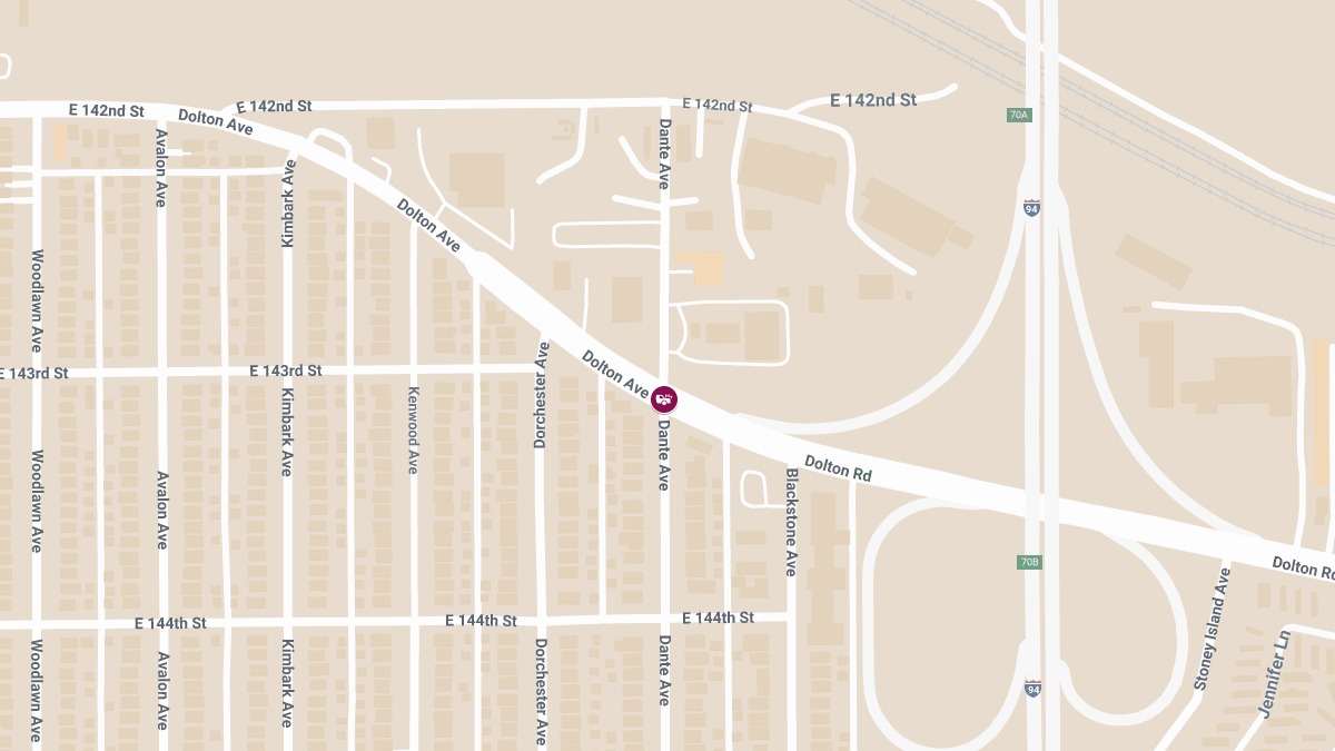 Injury Crash Reported at Dolton Ave & Dante Ave