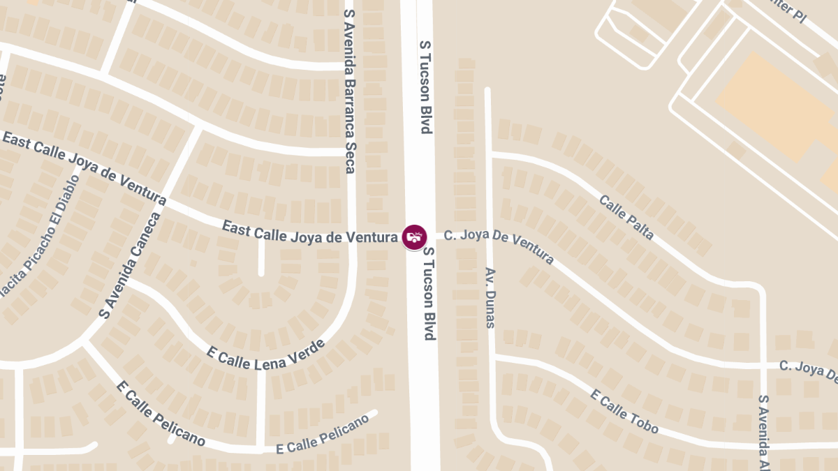 Injury Crash Reported at E Calle Joya De Ventura & S Tucson Blvd