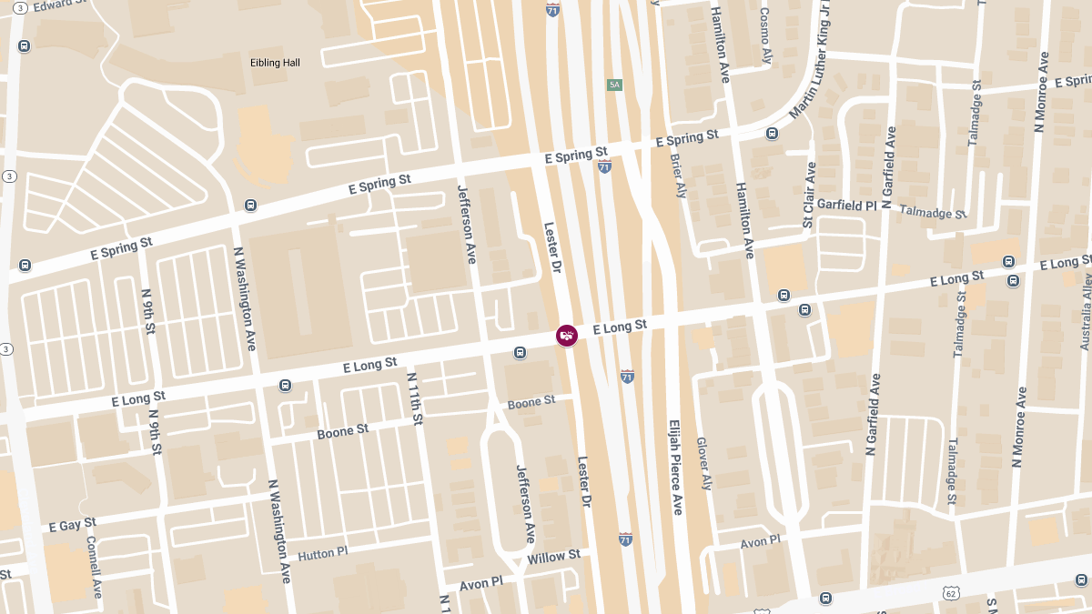 Injury Crash Reported at E Long St & Lester Dr