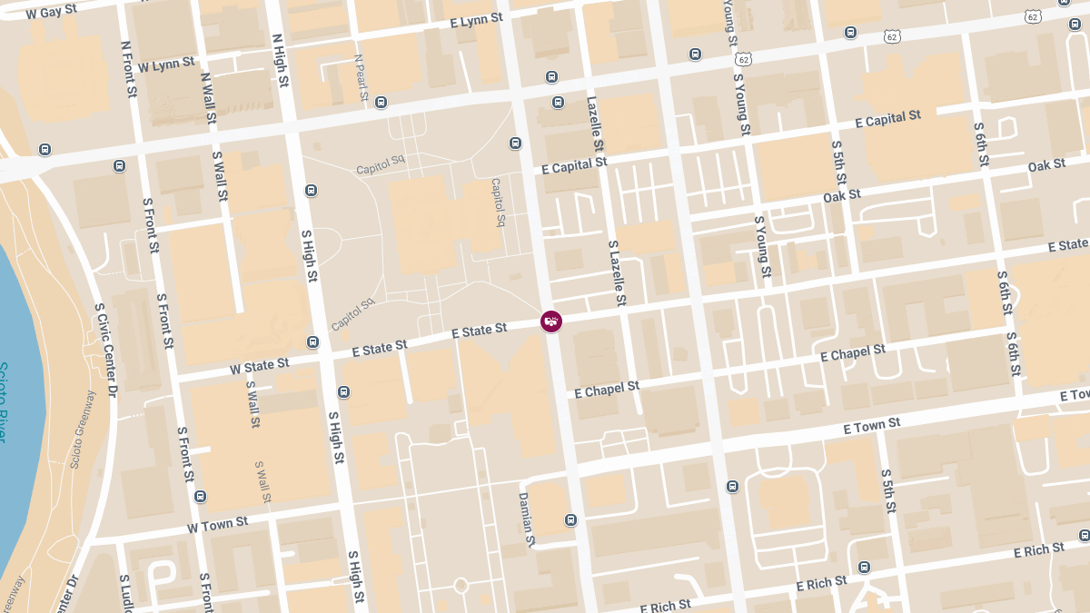 Injury Crash Reported at E State St & S 3rd