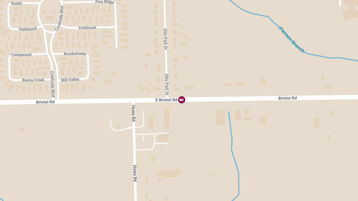 Injury Crash Reported at E. Bristol Rd & Ellis Park Dr
