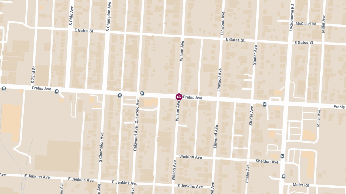 Injury Crash Reported at Frebis Ave & Wilson Ave