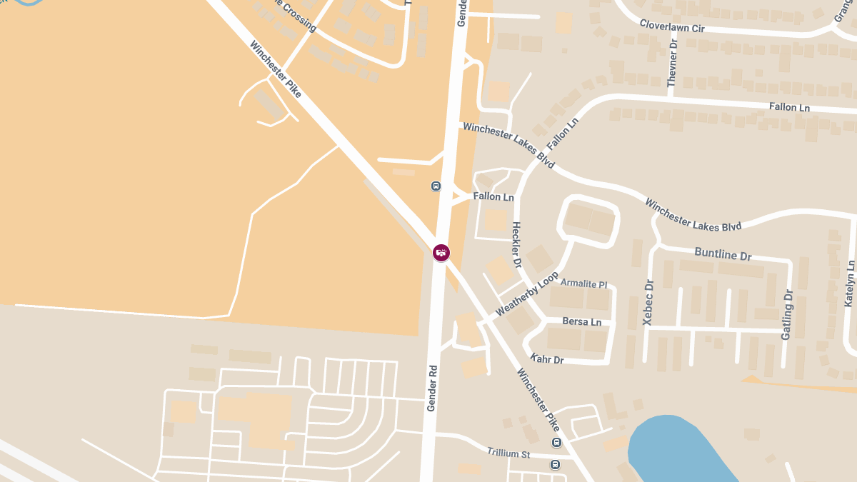 Injury Crash Reported at Gender Rd & Winchester Pike