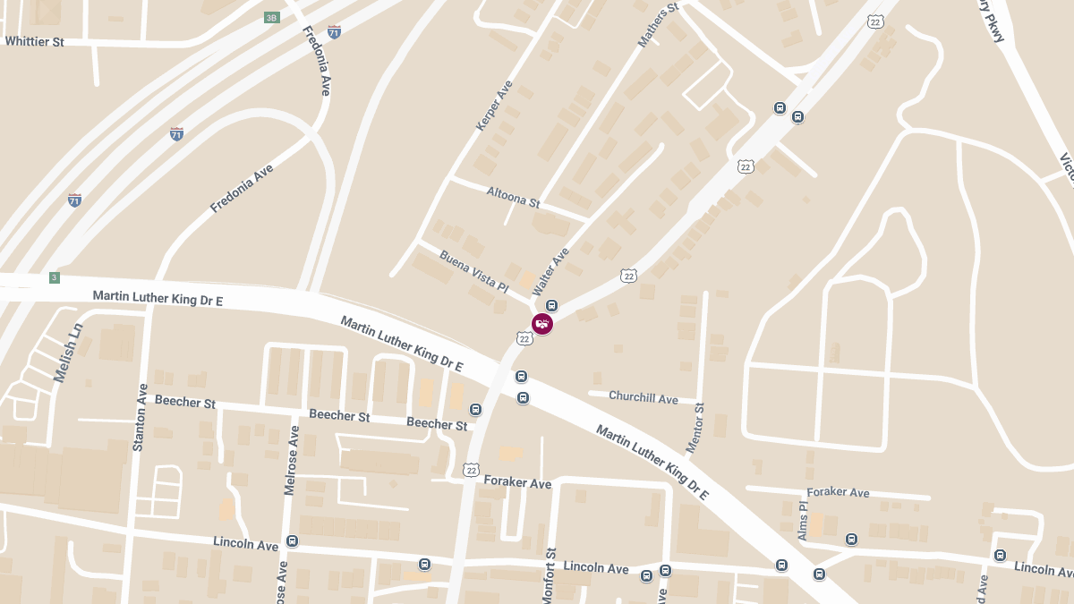 Injury Crash Reported at Gilbert Ave & Walter Ave