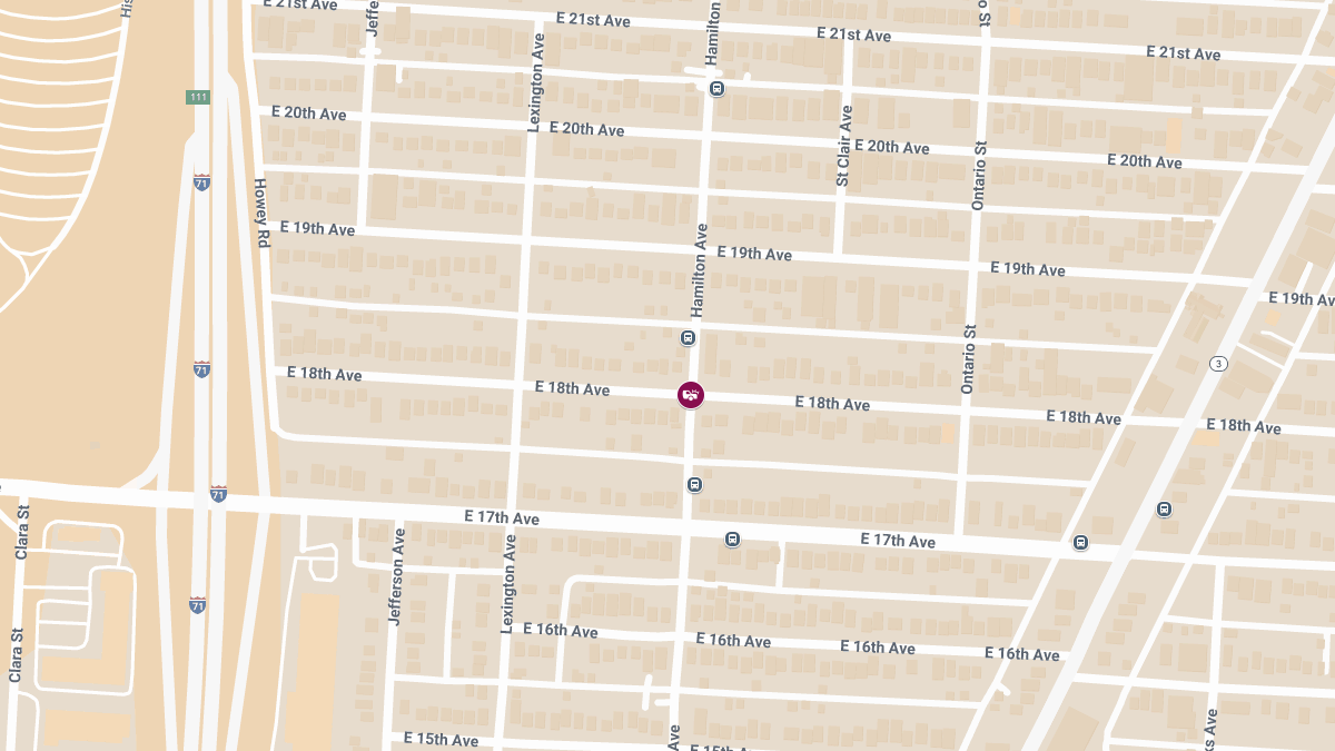 Injury Crash Reported at Hamilton Ave & E 18th Ave