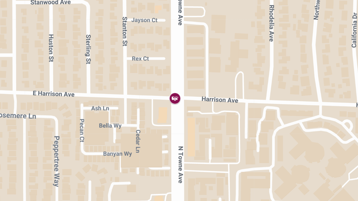 Injury Crash Reported at N Towne Ave & E Harrison Ave