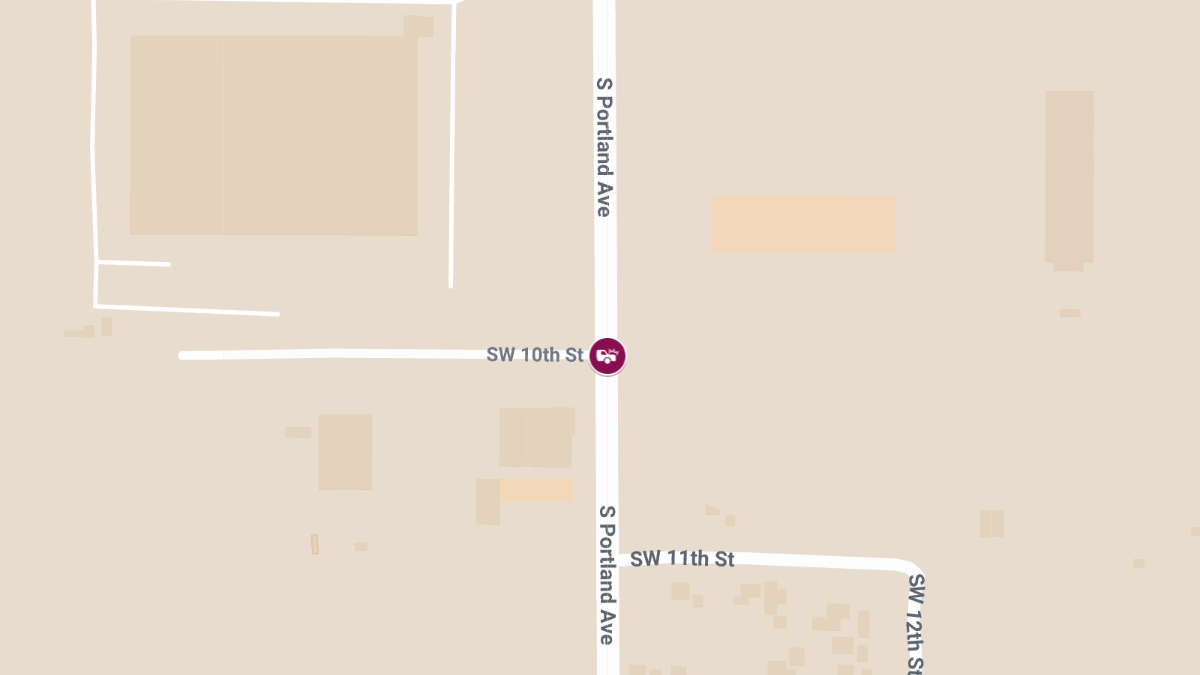 Injury Crash Reported at Portland Ave & SW 10th St