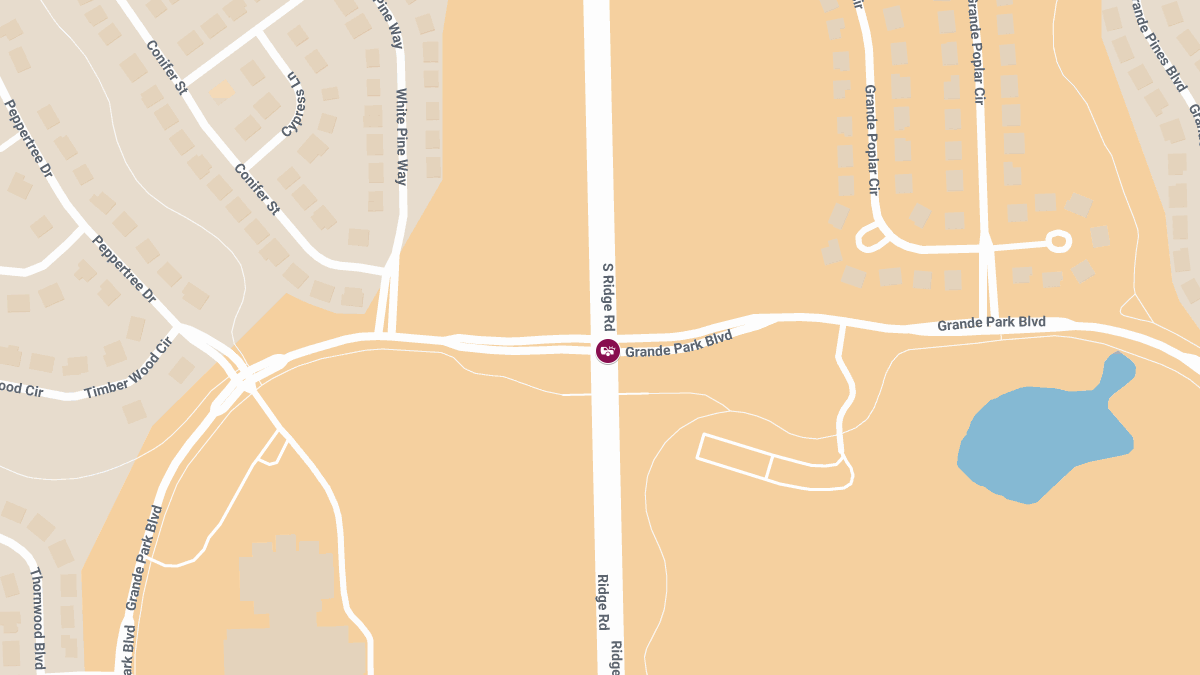 Injury Crash Reported at Ridge Rd & Grande Park Blvd