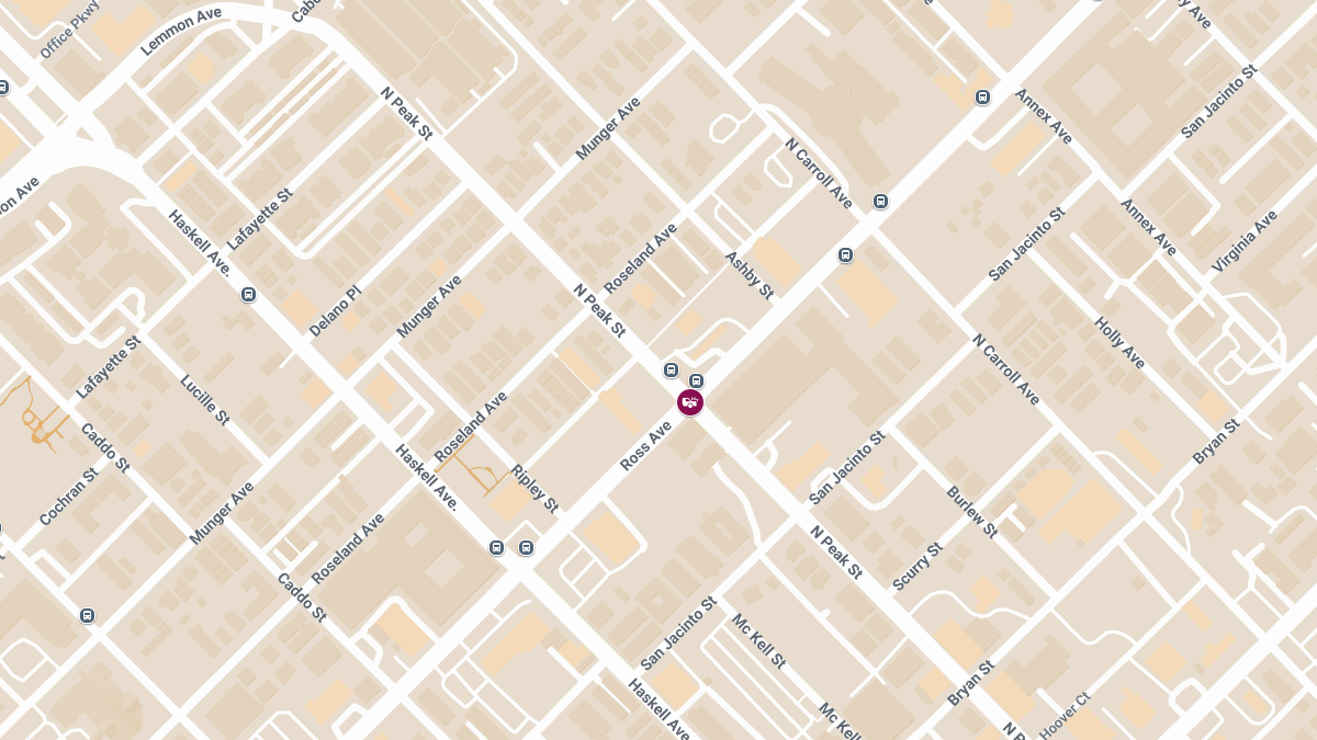 Injury Crash Reported at Ross Ave & N Peak St in Old East Dallas