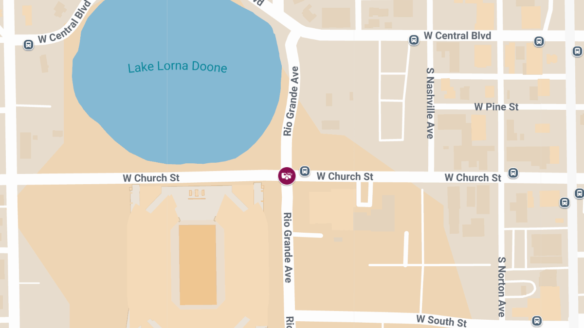 Injury Crash Reported at S Rio Grande Ave & W Church St