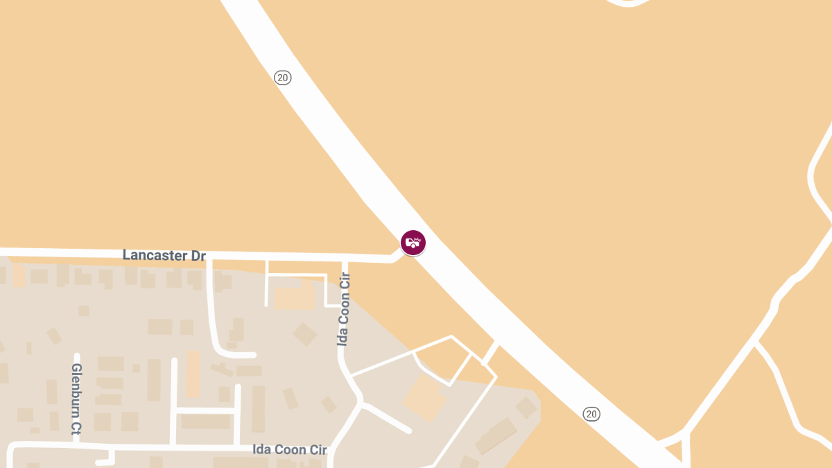 Injury Crash Reported at SR-20 & Lancaster Dr