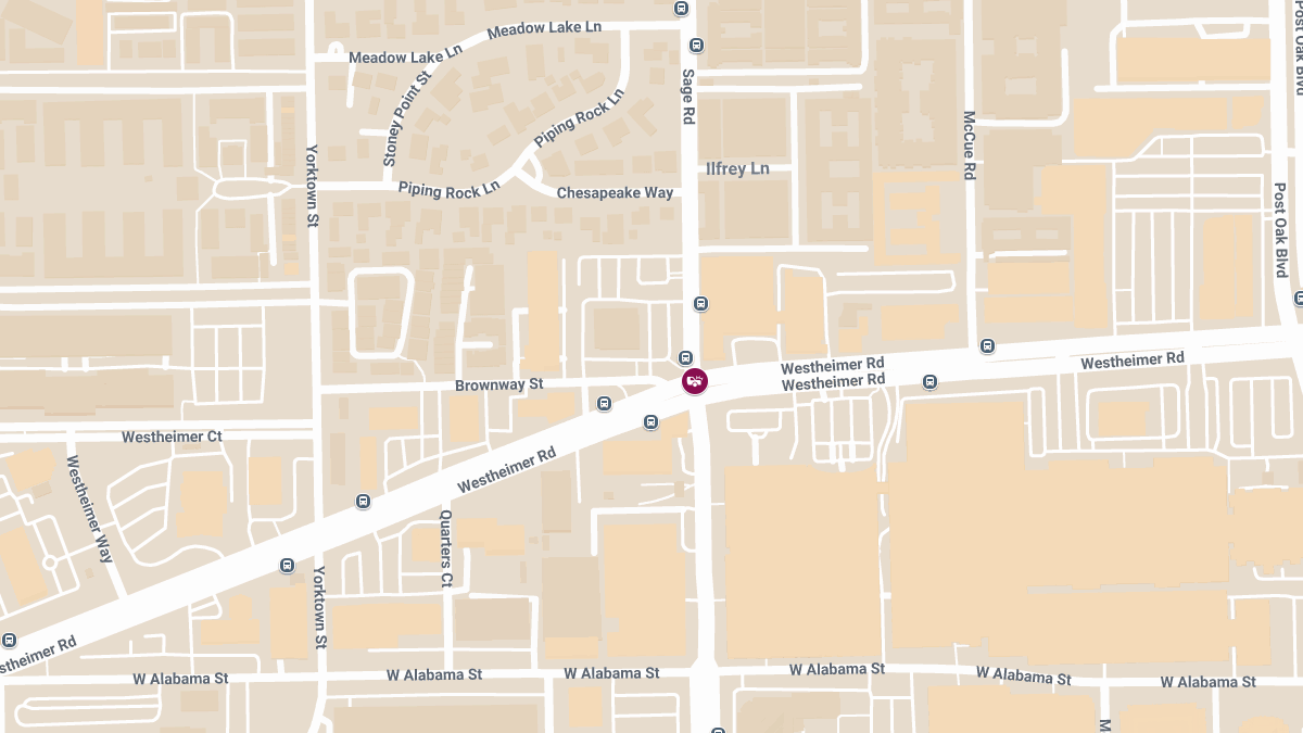 Injury Crash Reported at Sage Rd & Westheimer Rd