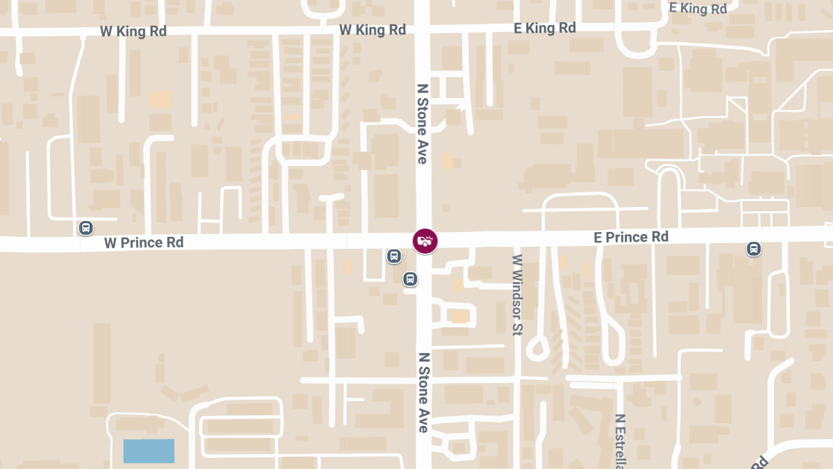 Injury Crash Reported at Stone Ave & Prince Rd