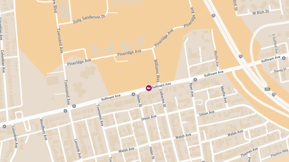 Injury Crash Reported at Williams Way & Sullivant Ave