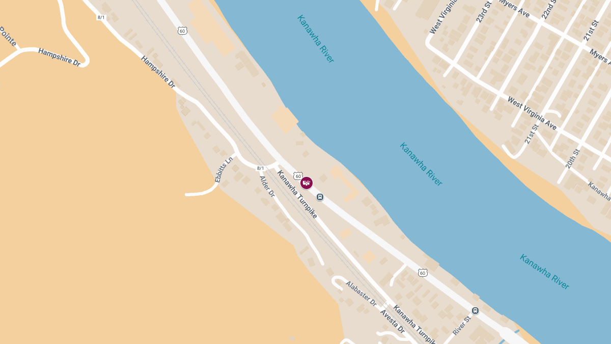 Injury Crash Reported on 6313 MacCorkle Ave SW