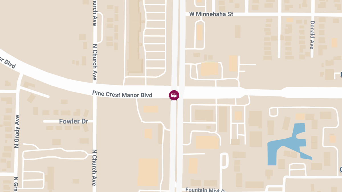 Injury Crash Reported on Dale Mabry Hwy at W Lambright St