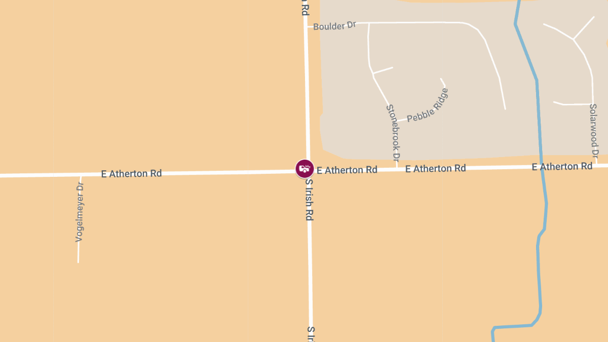 Injury Crash Reported on E Atherton Rd Near Faith Baptist Church