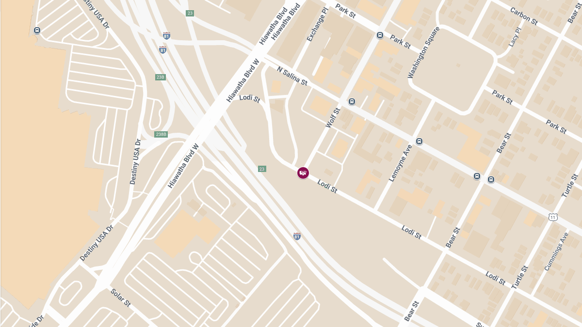 Injury Crash Reported on Lodi St at Wolf St