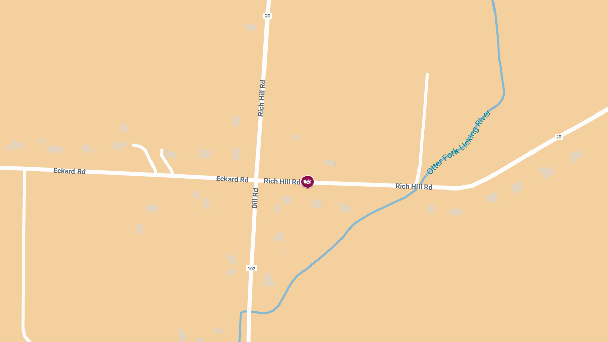 Injury Crash Reported on Rich Hill Rd