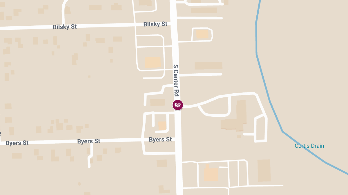 Injury Crash Reported on S Center Rd Near ELGA Credit Union