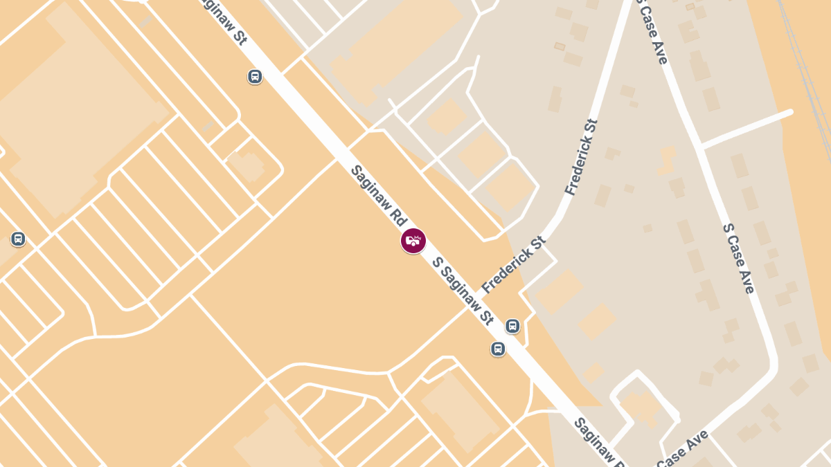 Injury Crash Reported on S Saginaw Rd Near Walmart