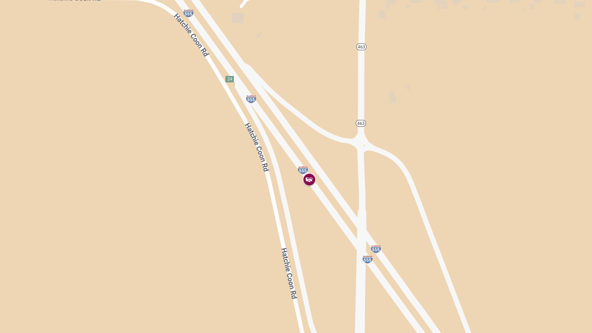 Injury Crash Reported on SB I-555 Near Mile Marker 42.7
