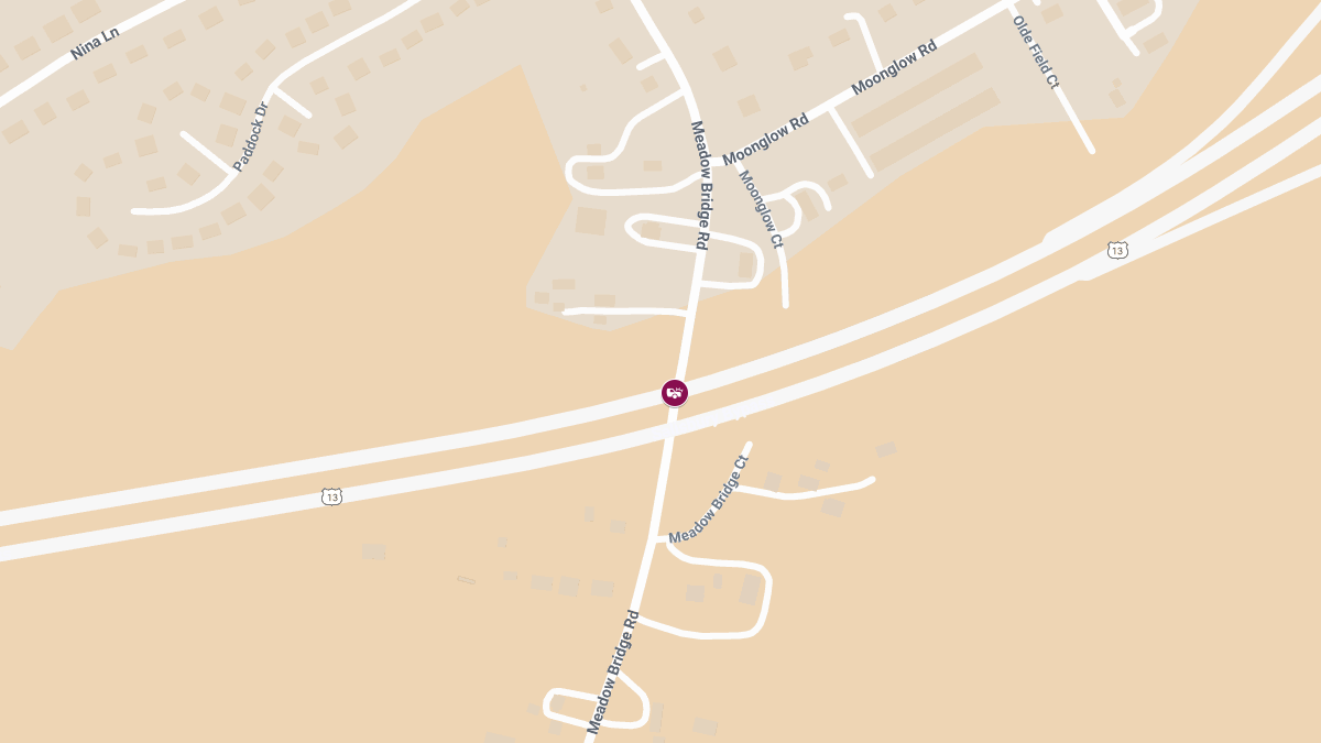 Injury Crash Reported on Salisbury Bypass at Meadow Bridge Rd