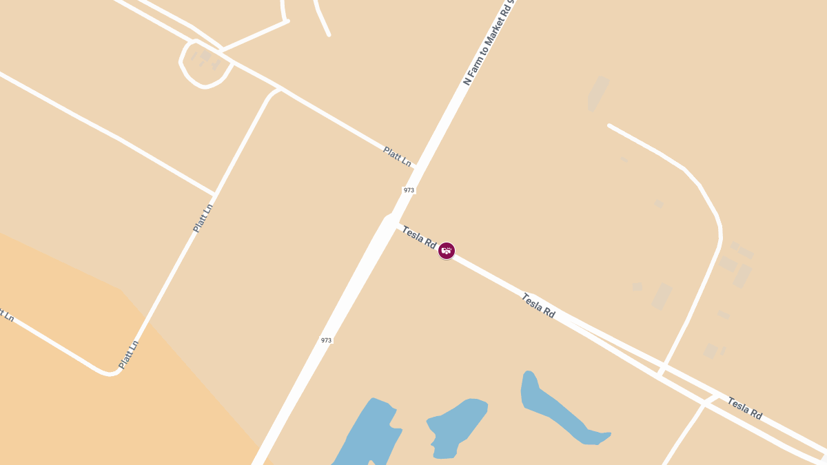 Injury Crash Reported on Tesla Rd in Travis County